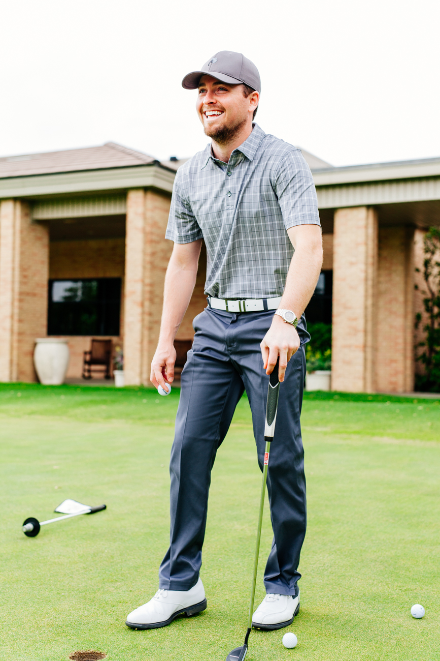 male golf outfit