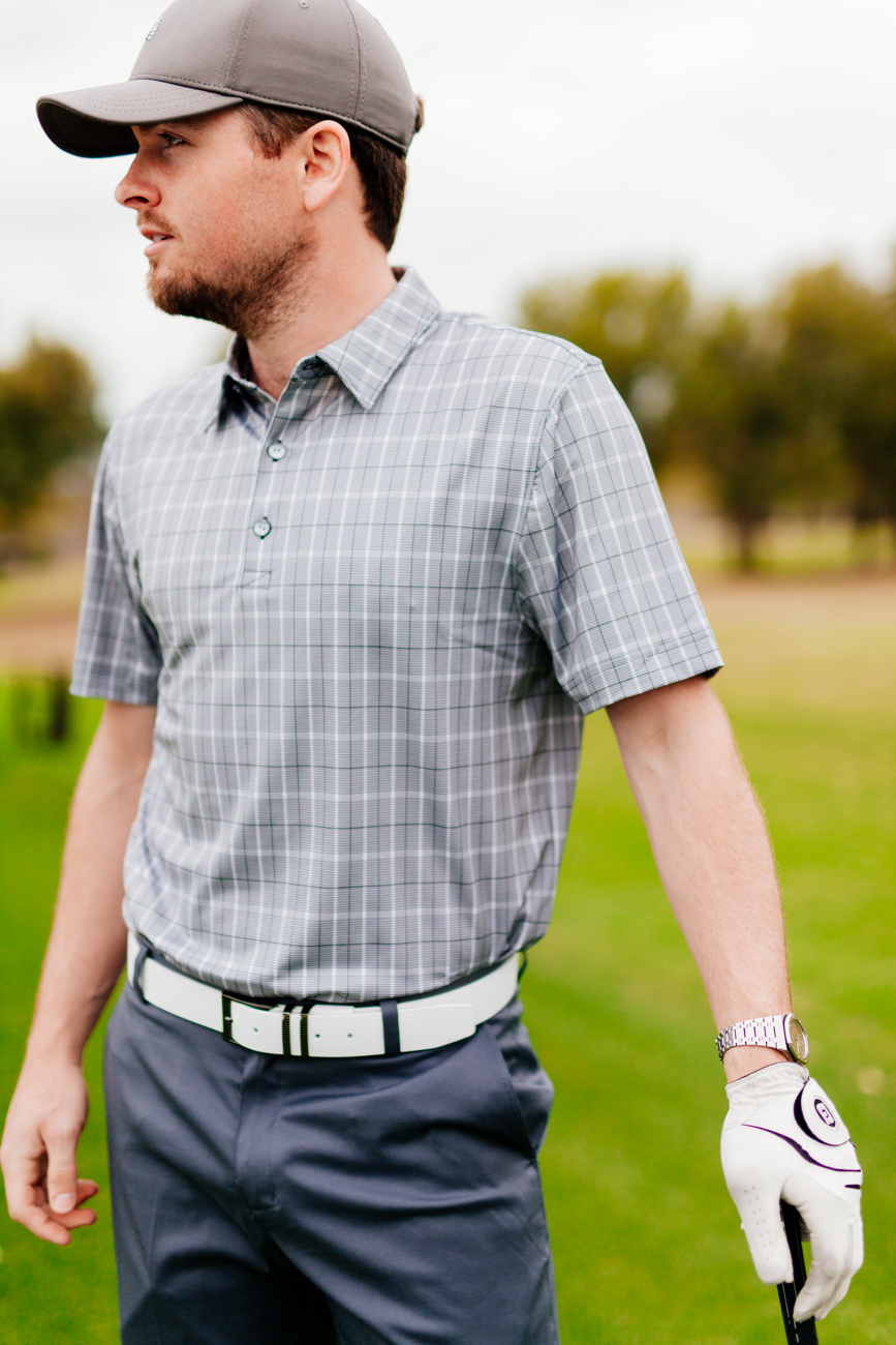 men's golf attire