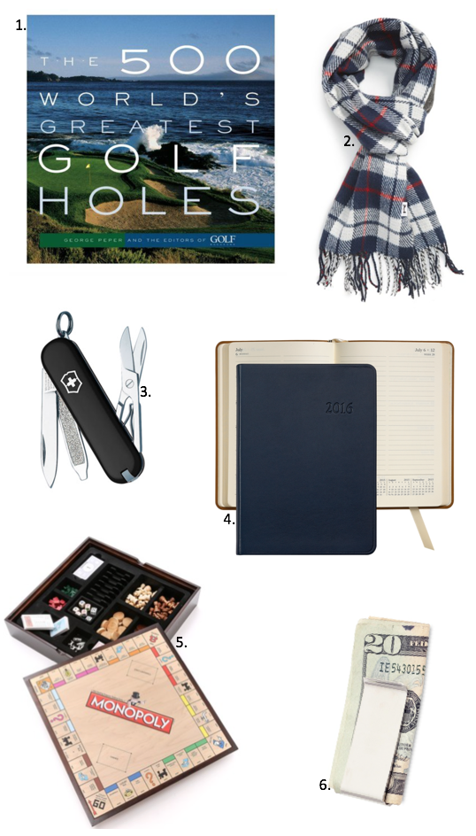 Amy Havins shares a holiday gift guide for him.