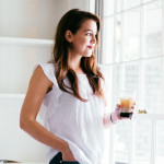 Dallas Blogger Amy Havins of Dallas Wardrobe shares a cocktail recipe with Kahlua.