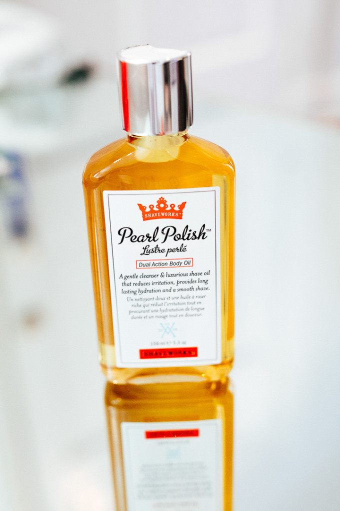 Amy Havins of Dallas Wardrobe shares her new favorite shave oil.