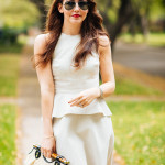 Dallas Blogger Amy Havins shares a spring outfit from the Banana Republic Classics Collection.