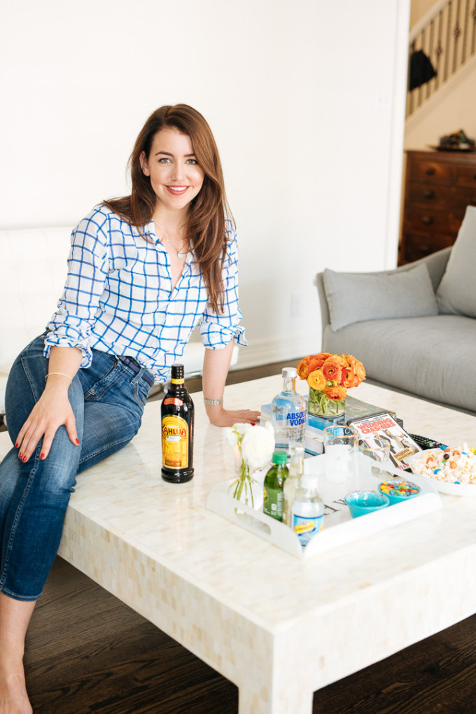 Amy Havins shares a movie night cocktail recipe with Kahlua.