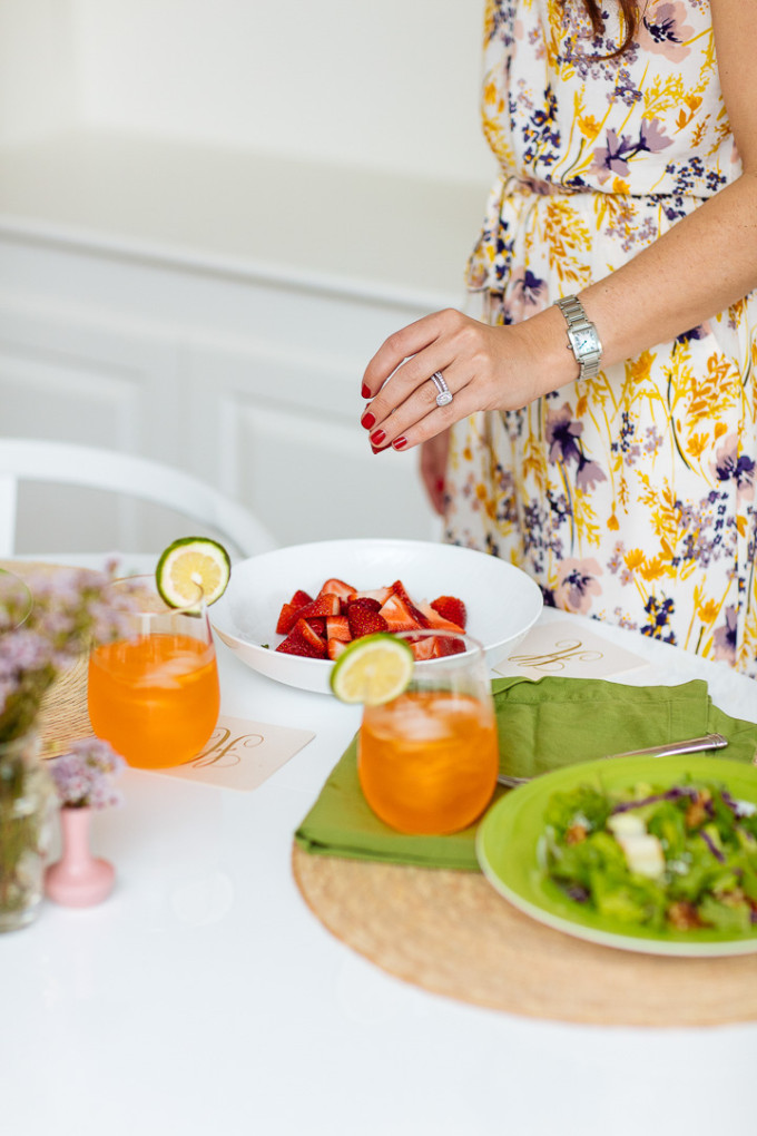 Dallas Blogger, Amy Havins , shares a spring recipe with the new Viniq Glow.