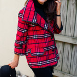 Amy Havins shares how to wear plaid this winter with pieces from Stein Mart.