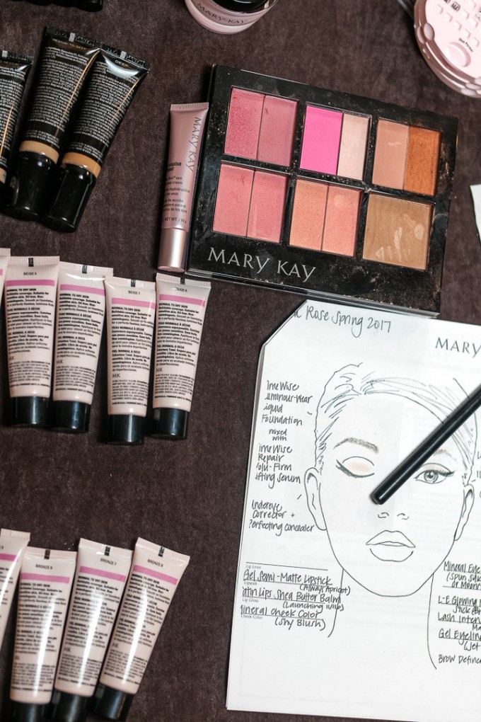 Amy Havins shares her New York Fashion Week backstage experience with Mary Kay.