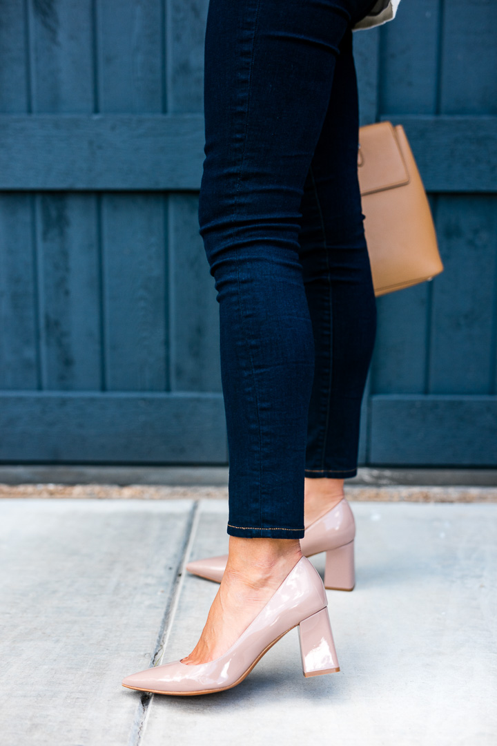 Last spring we saw the block heel make an appearance on the runways