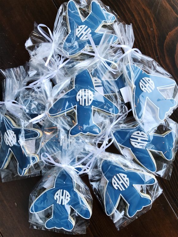 Amy Havins shares the in flight cookies for ralph's first flight.