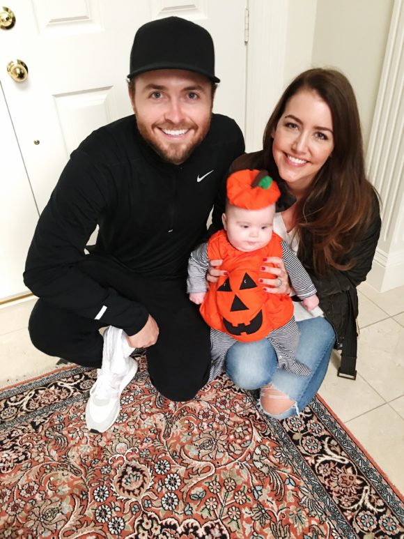 Amy shares photos of ralph's first halloween