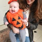 Amy shares photos of ralph's first halloween