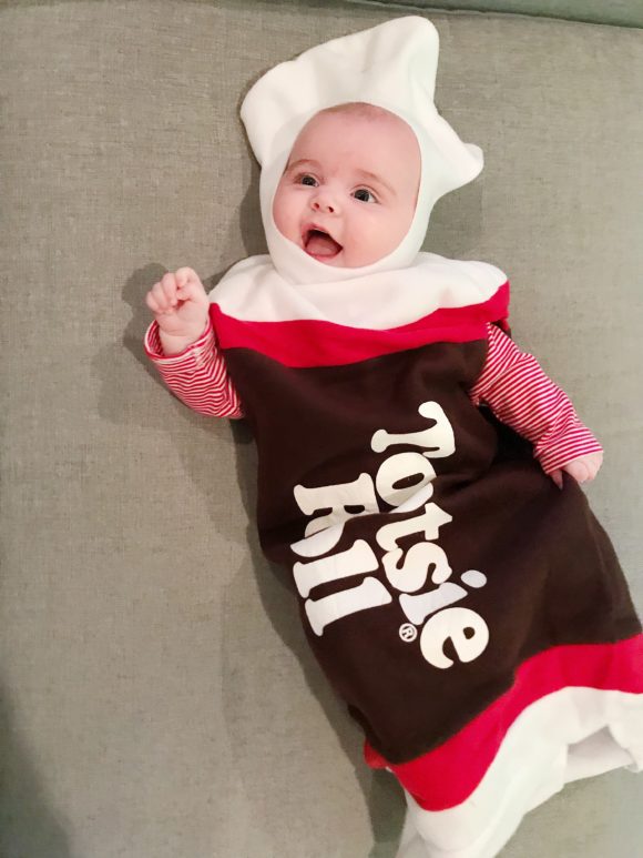 Amy shares photos of ralph's first halloween