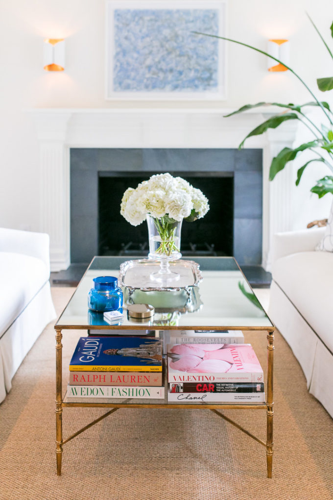 Amy Havins shares photos of her formal living room in her house.