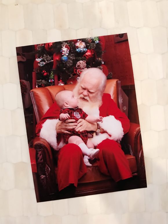 Baby Ralph Meets Santa