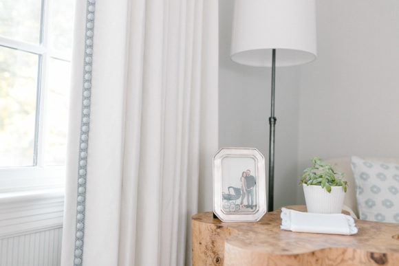 Amy Havins shares ralph's blue and white nursery.