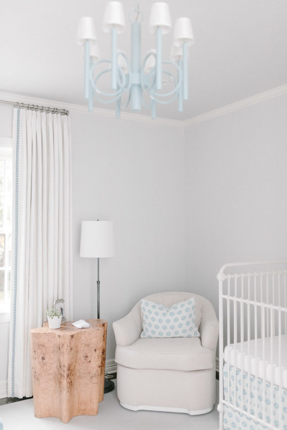 Amy Havins shares ralph's blue and white nursery.