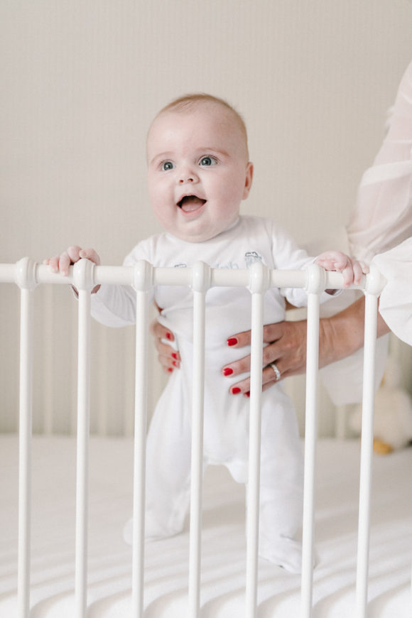 Amy Havins shares ralph's blue and white nursery.