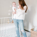 Amy Havins shares ralph's blue and white nursery.