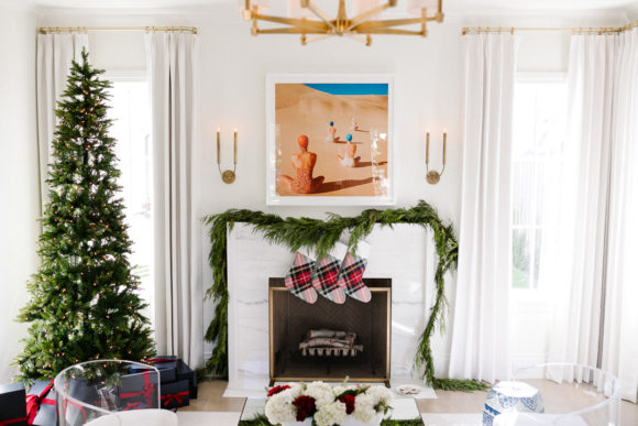 Amy Havins shares her williams sonoma holiday decorations.