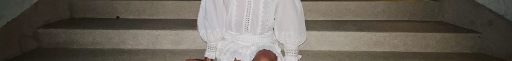 white dress