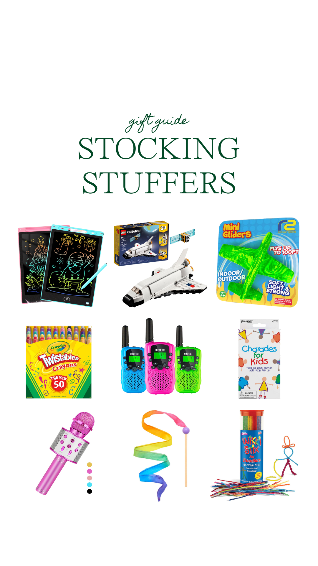 GIFT GUIDE : STOCKING STUFFERS FOR KIDS - Dallas Wardrobe